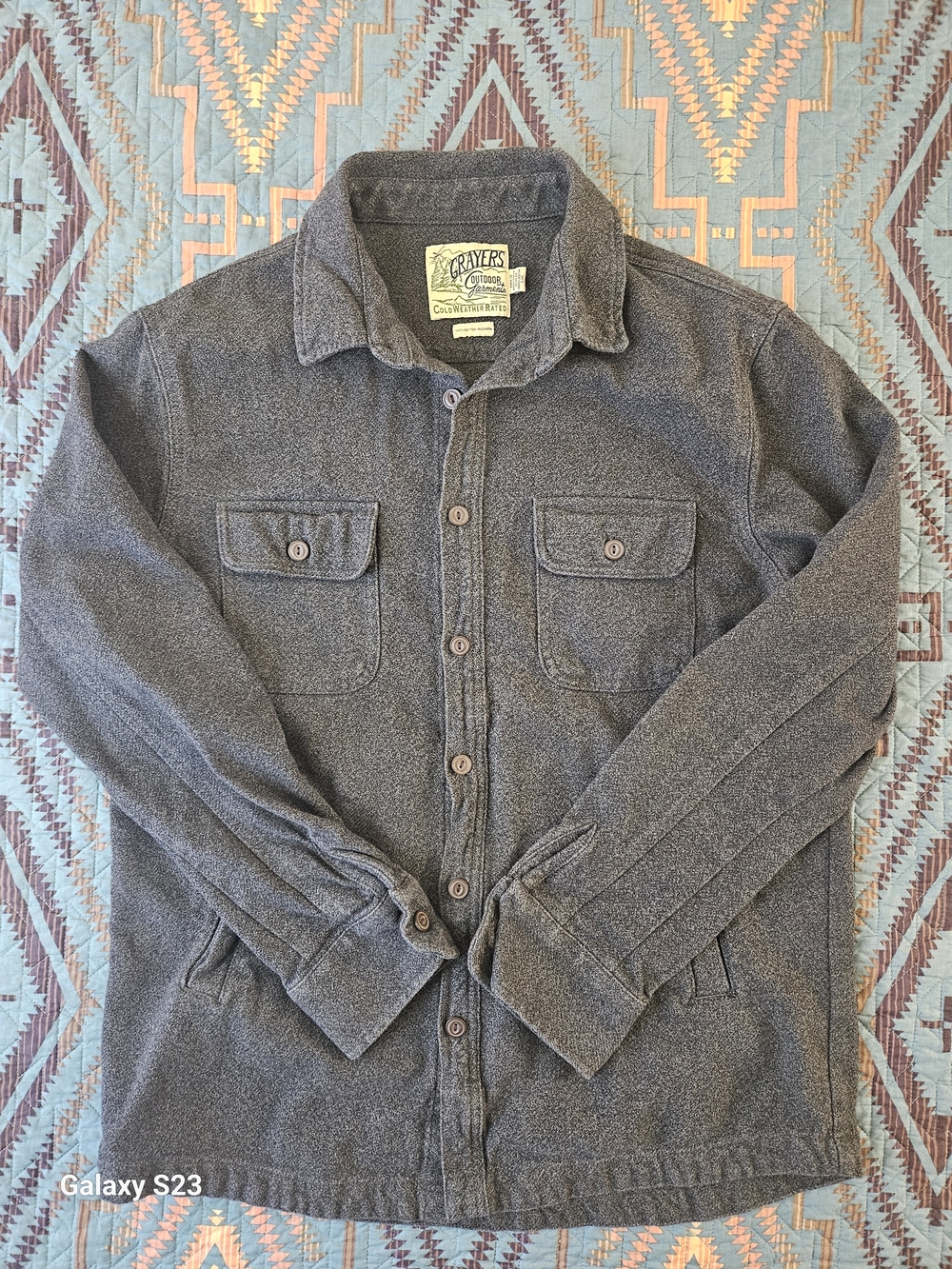 Gray Grayers Wool-Blend Utility Jacket - Men's